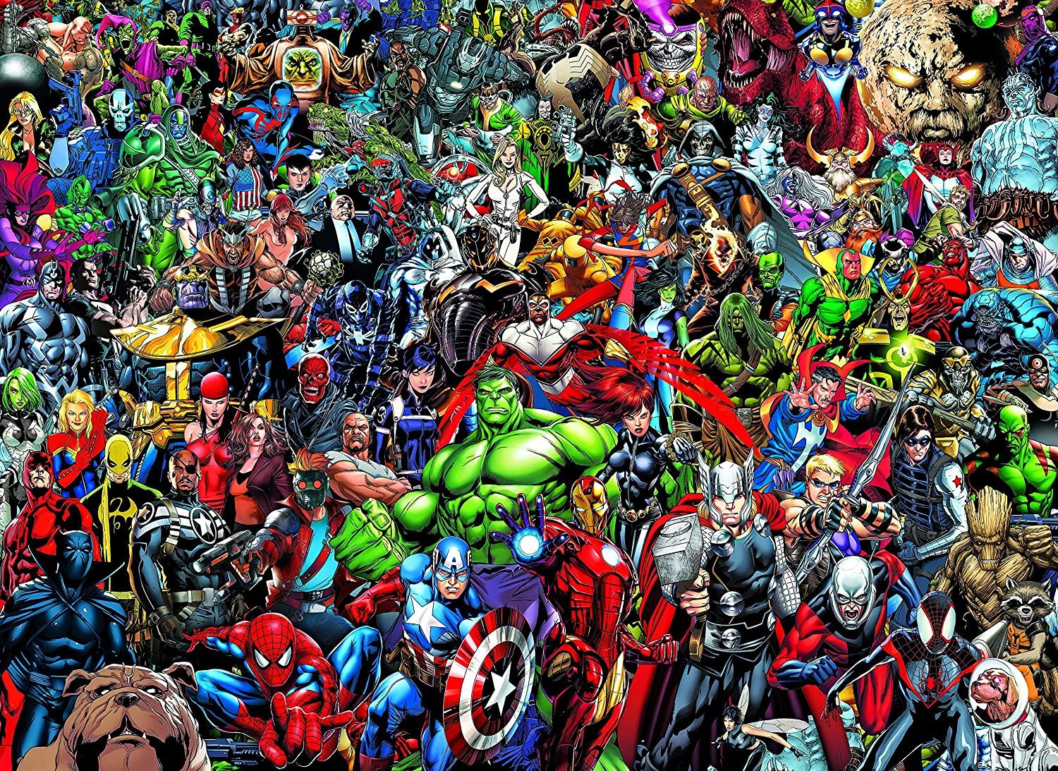 puzzle de 1000 piezas de Marvel con el que esperar a la Fase 4