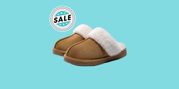 litfun women's fuzzy memory foam slippers