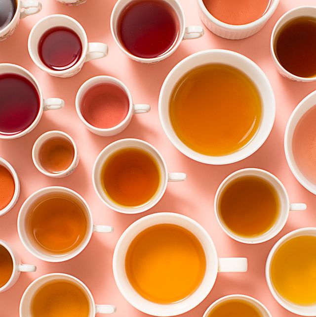 tea cups composition