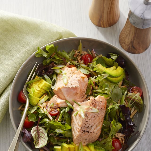 Wild Salmon Salad Recipe - Healthy Keto Dinner Idea