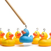 Hooking rubber duck hooking rubber duck