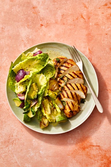 citrusy grilled chicken salad