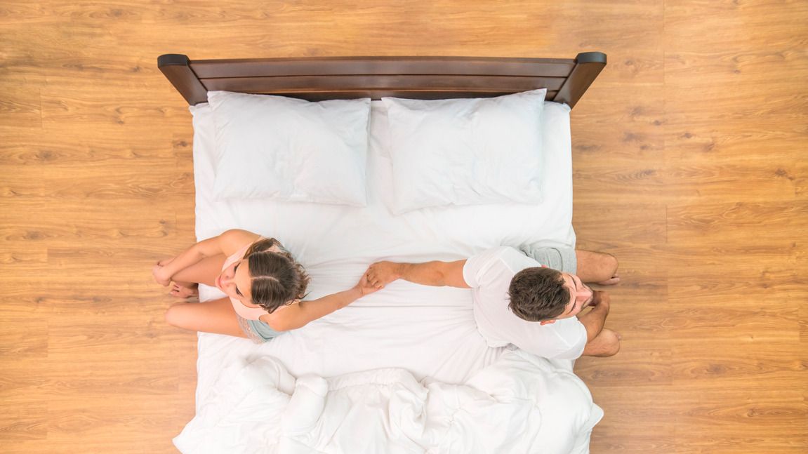Night Sleeping Cheating Sex - Sleep Divorce: How to Know If You Need One
