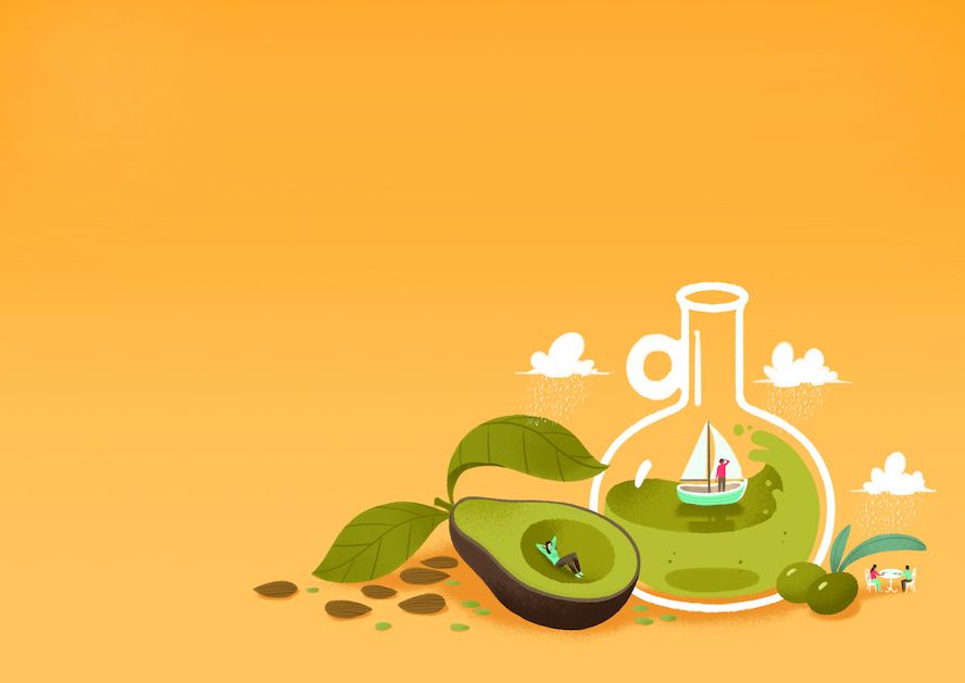 people enjoying leisure activities on avocado and olives healthy fats