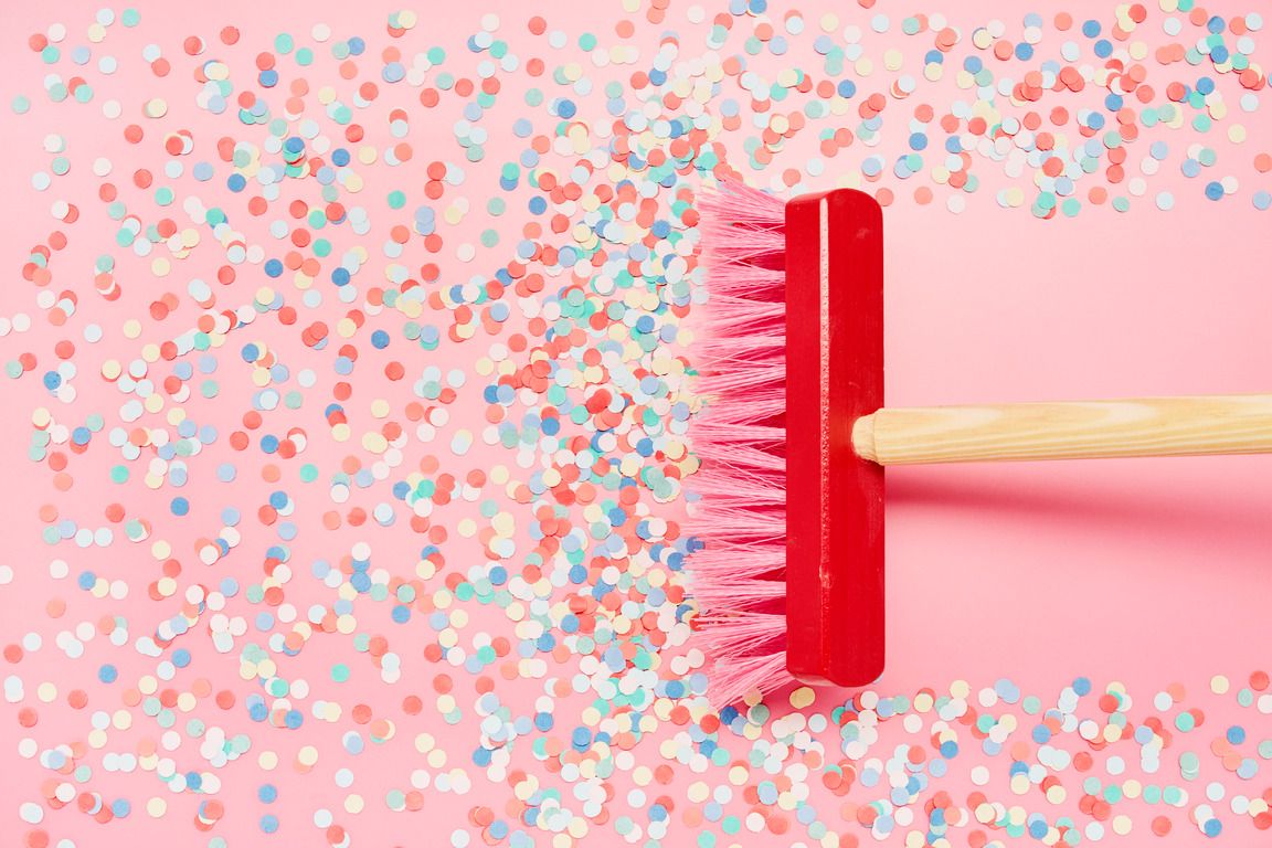 Clean up stress relief