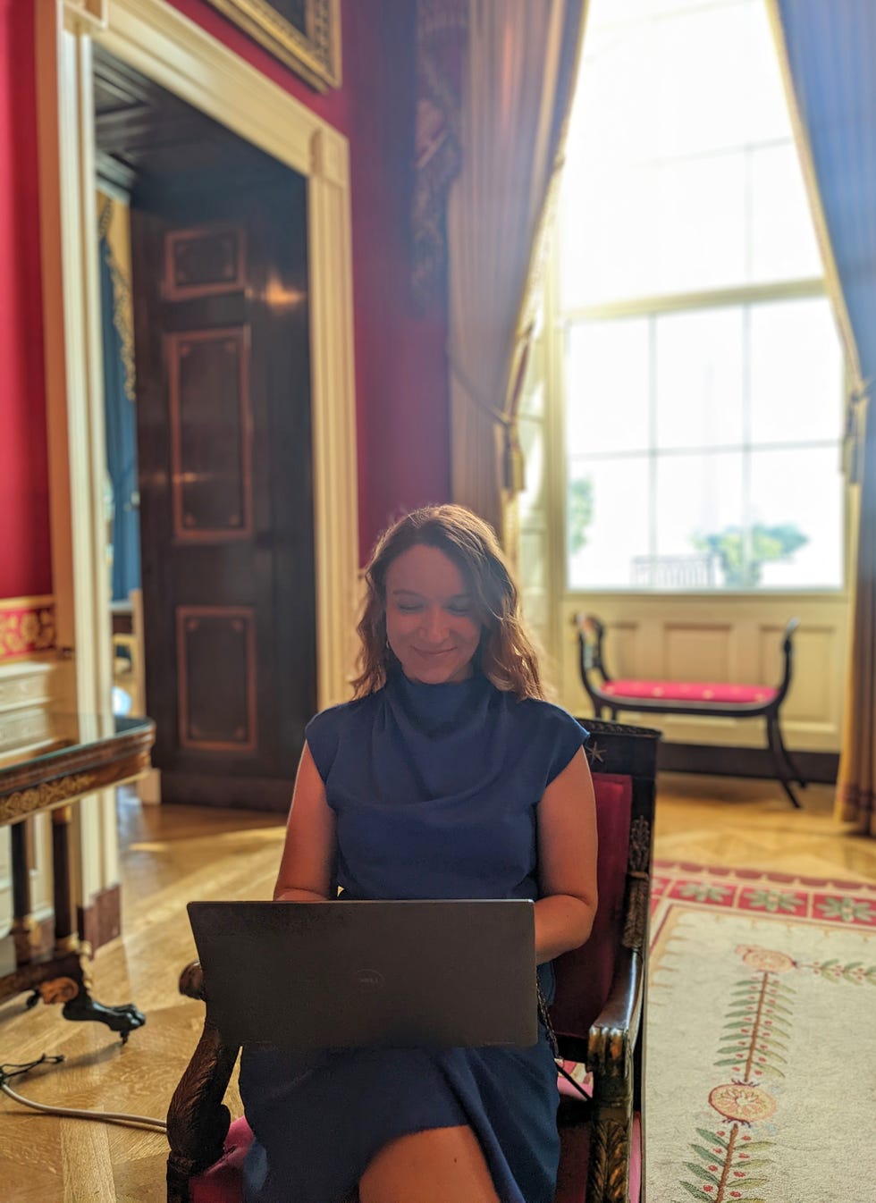 amber macdonald at work in washington dc