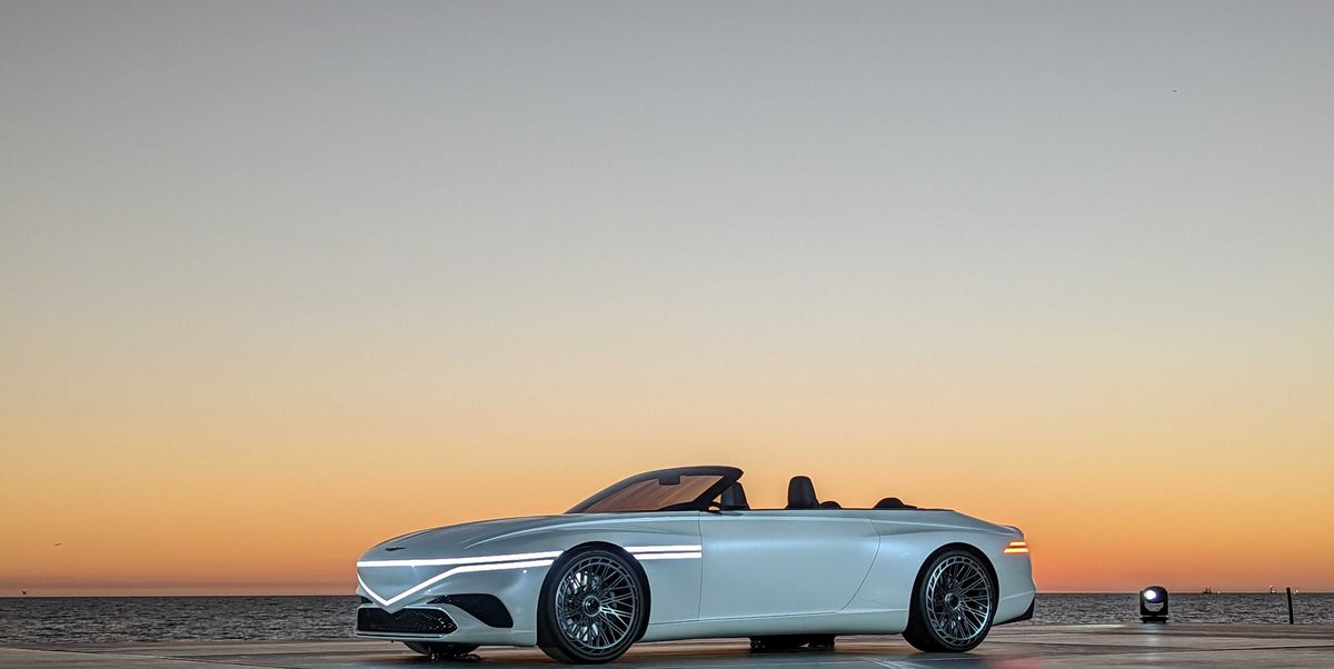 Genesis X Convertible Concept Stuns in Los Angeles Debut
