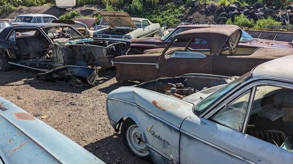 nash metropolitan in colorado junkyard