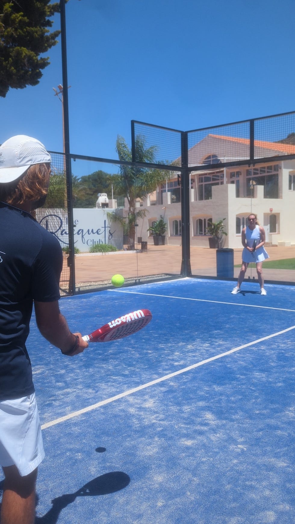 padel tennis at la manga