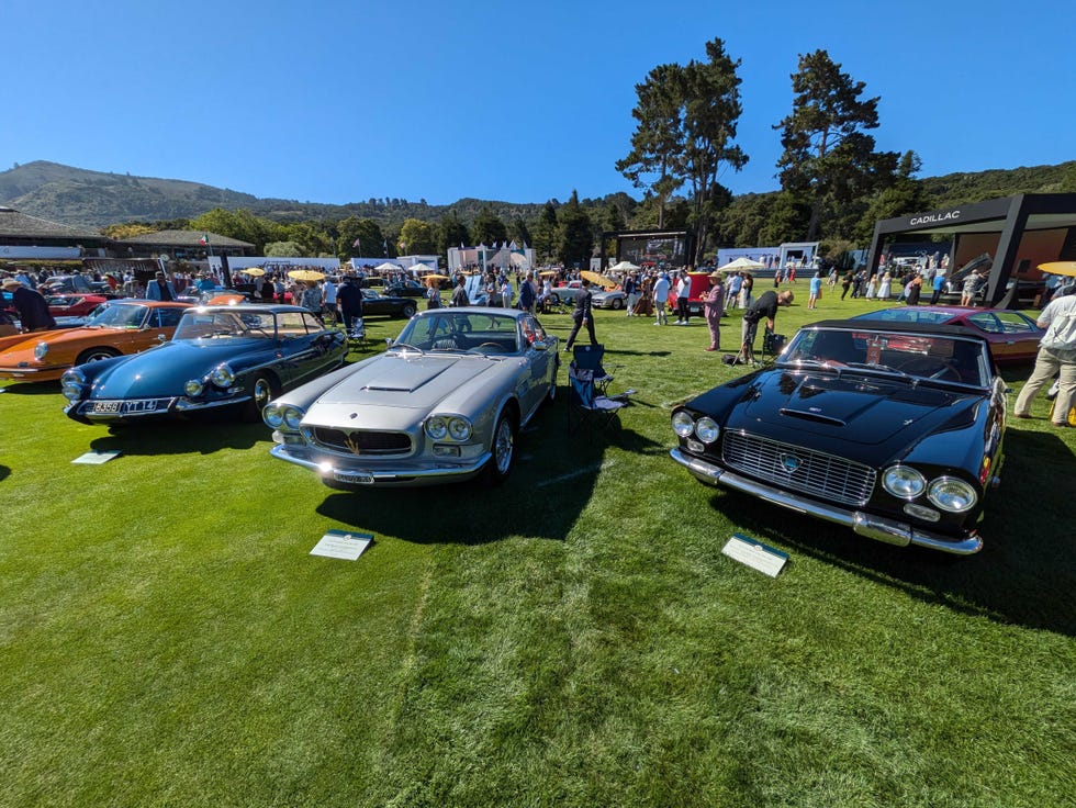 citroen, lancia, maserati at the quail 2024