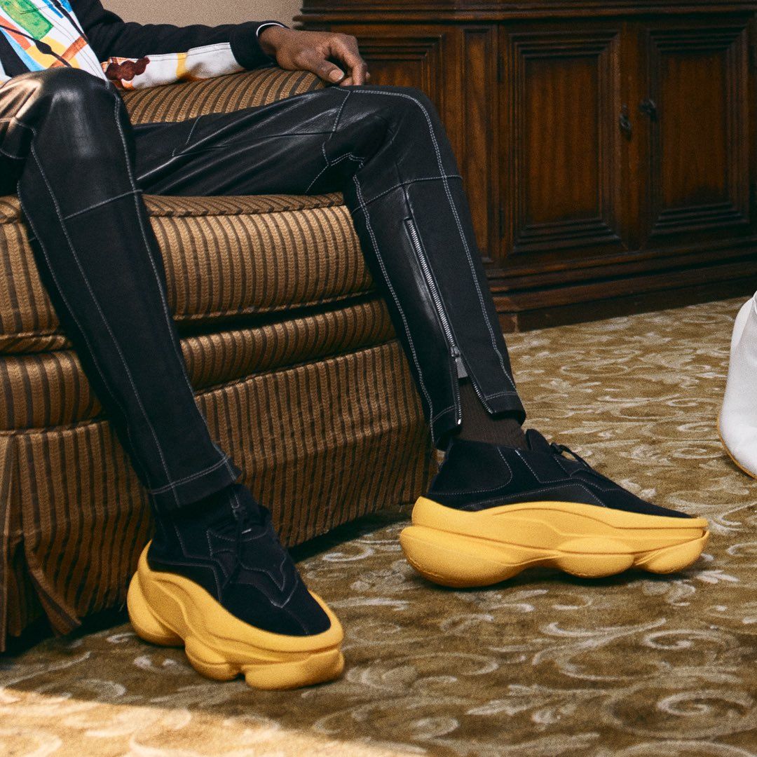 Mauri Bubble Men's Designer Shoes Black and White Multi-Material Casua –  AmbrogioShoes