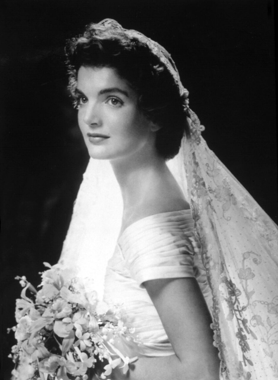 Jacqueline Bouvier, Jackie, abito da sposa, matrimonio Kennedy