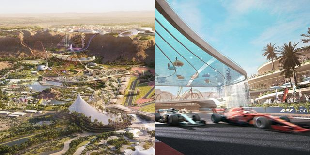 沙烏地阿拉伯首都利雅德附近的巨型娛樂城「奇地亞」，面積334平方公里的超大型娛樂城中，除了基本的渡假飯店、購物中心，也預計將建造主題遊樂園和F1賽車場！豐富豪華的設施讓人相當期待，2022年第一階段的渡假村區域即將盛大開幕！