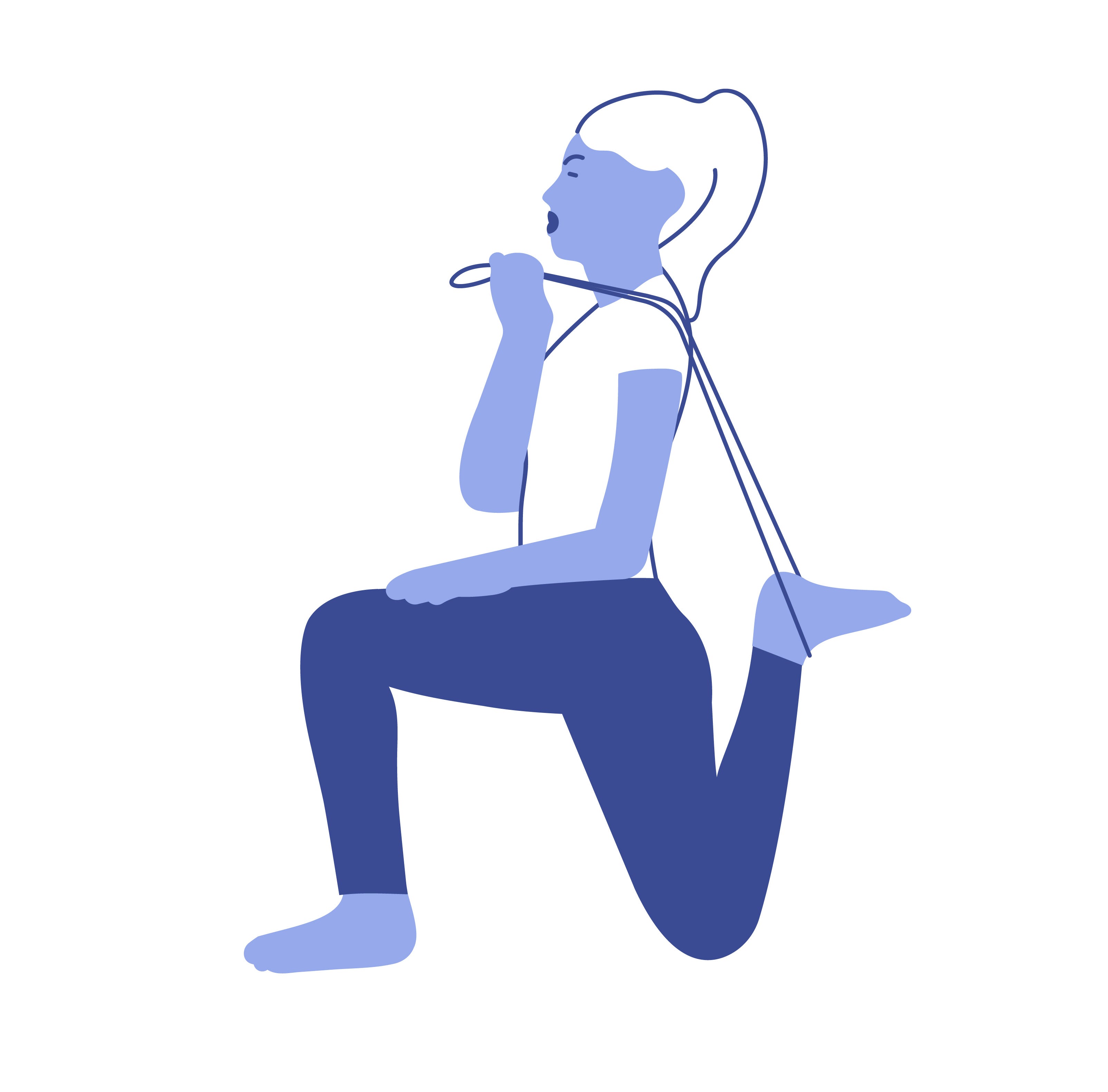 IT Band Stretches: Hip and Wall Stretch