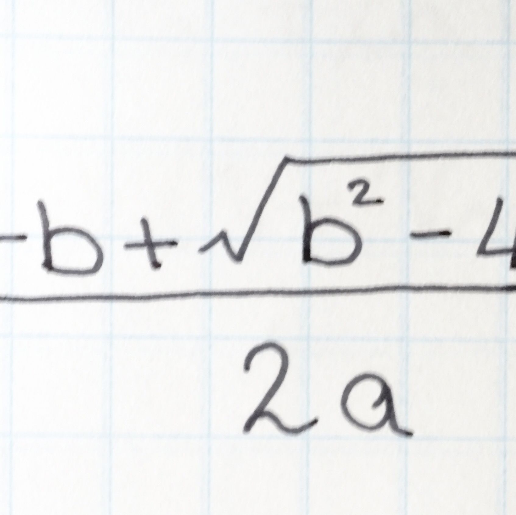 quadratic equation formula