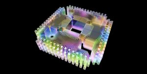 quantum computer, electronic circuitry