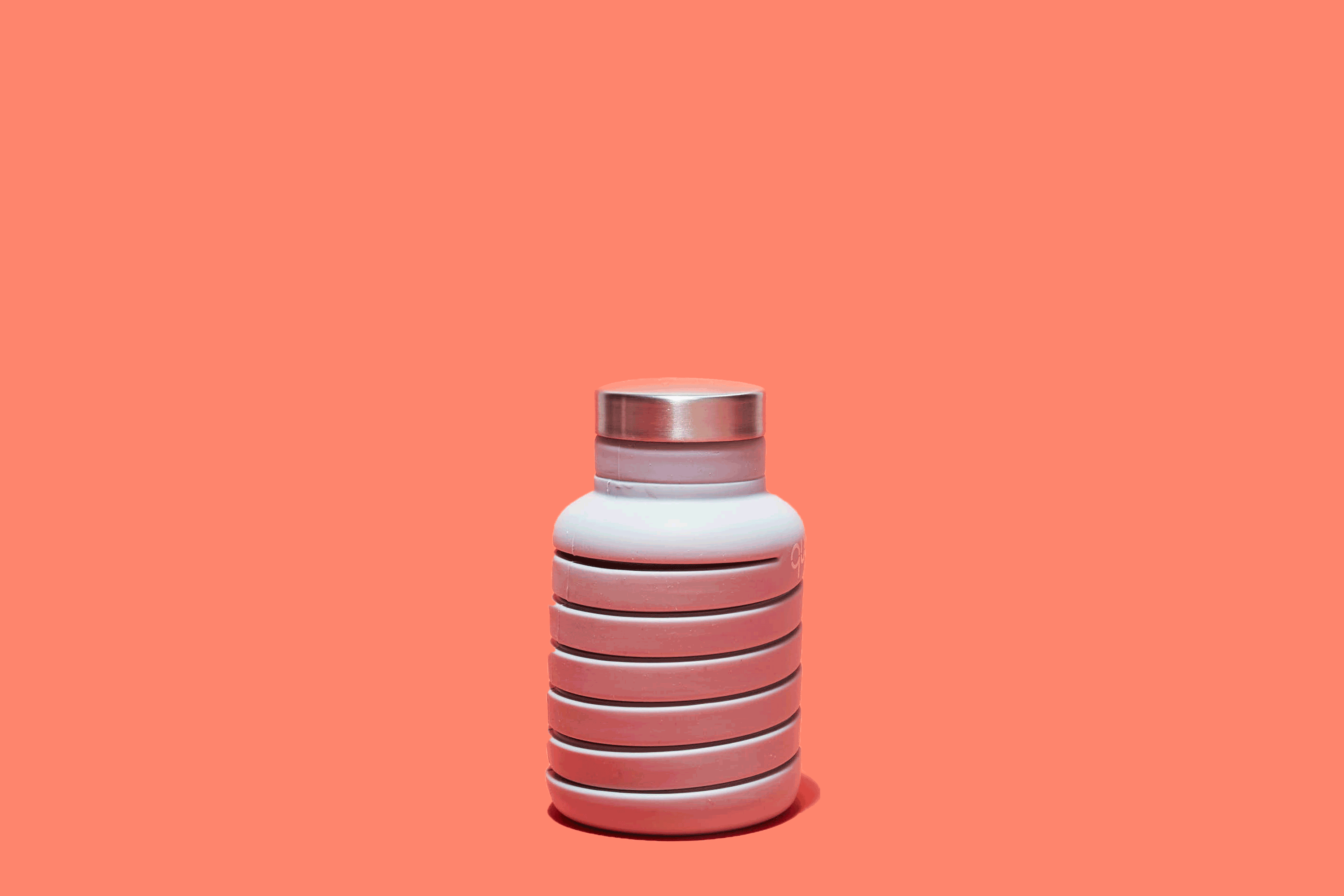 Plastic bottle, Red, Product, Bottle, Cylinder, Peach, Water bottle, Liquid, 