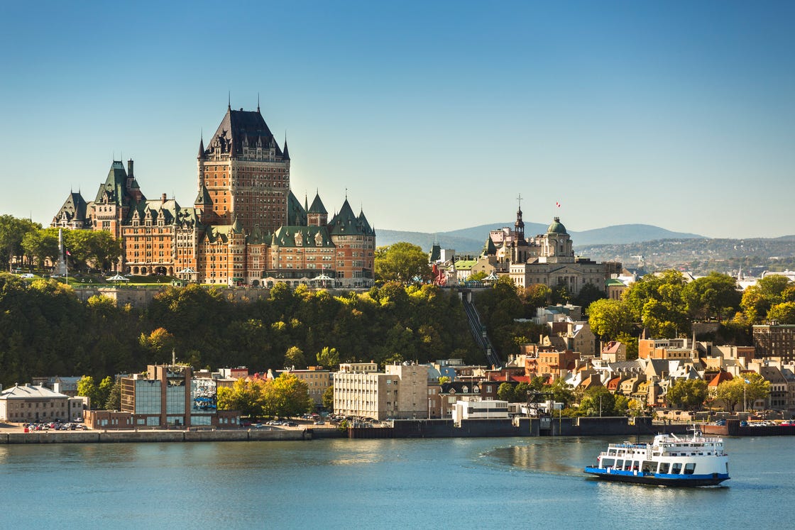 quebec city skyline