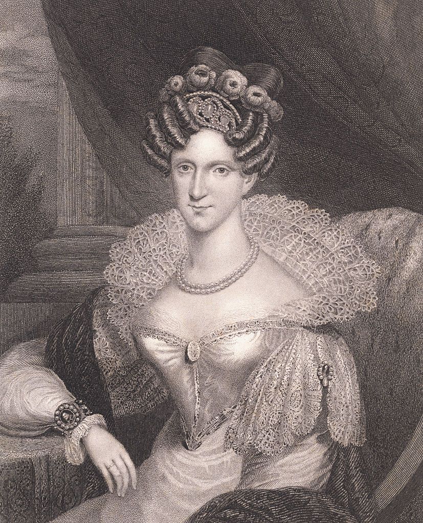 illustration of queen adelaide