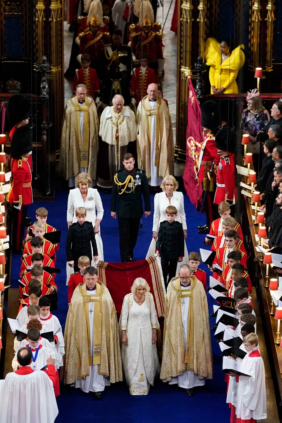 Their Majesties attend crowning of King Charles III and Queen Camilla