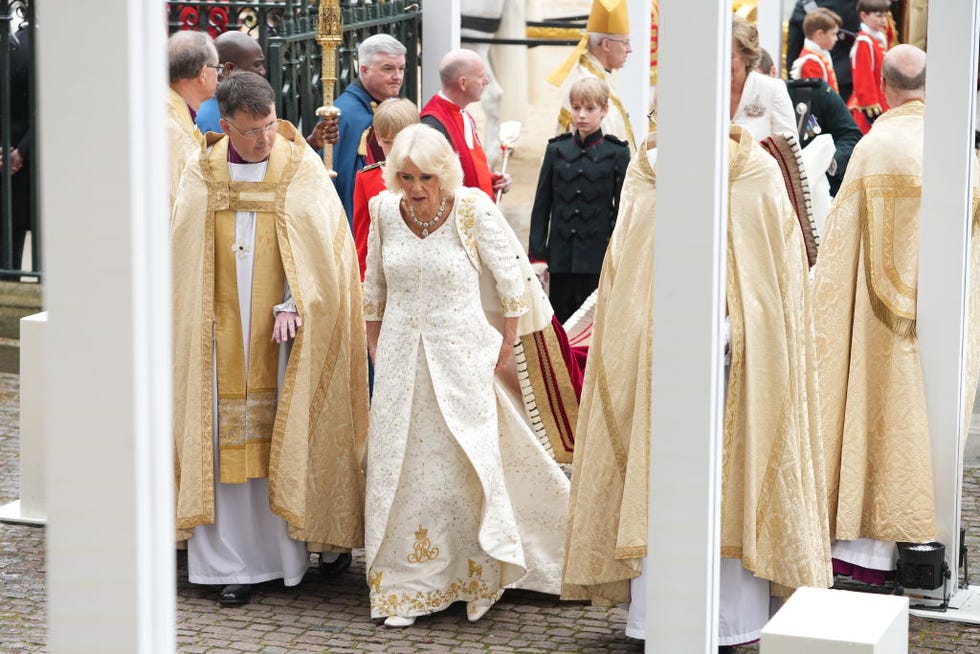 their majesties king charles iii and queen camilla coronation day