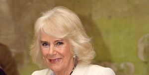 queen camilla attends musical evening at salisbury cathedral