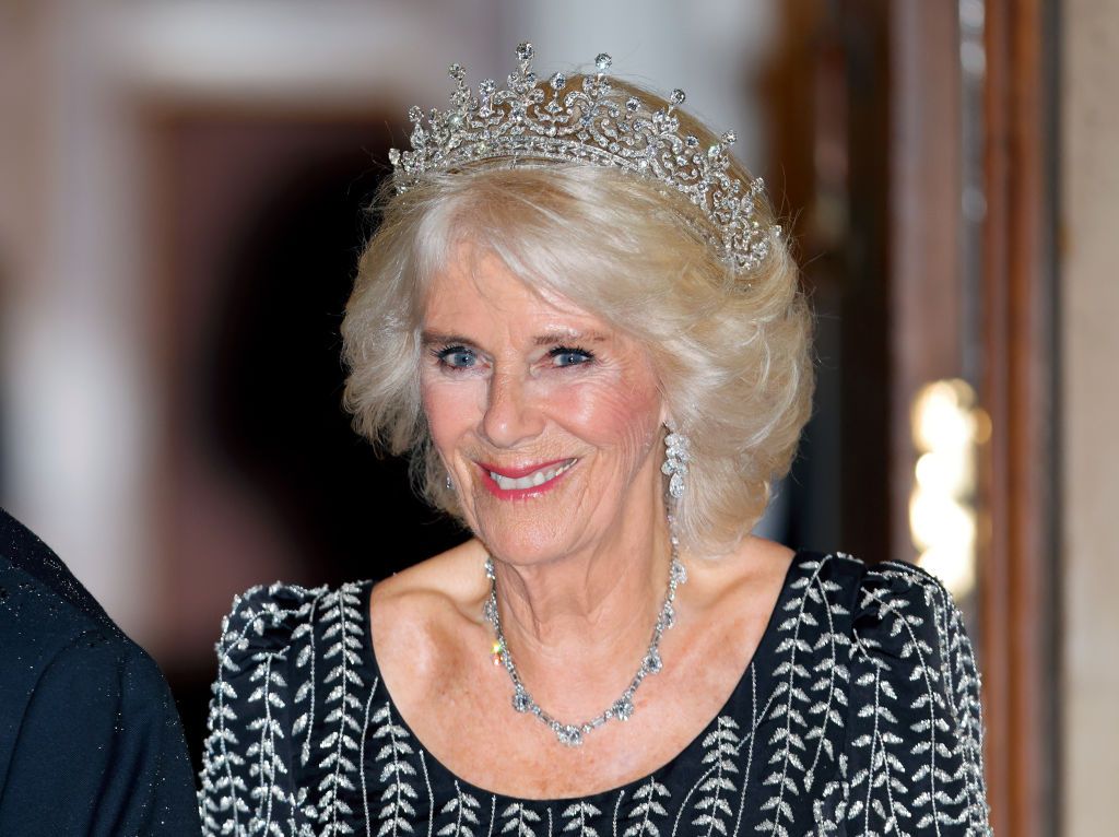 In Photos: Queen Camilla Wore One Of Queen Elizabeth's Favorite Tiaras ...