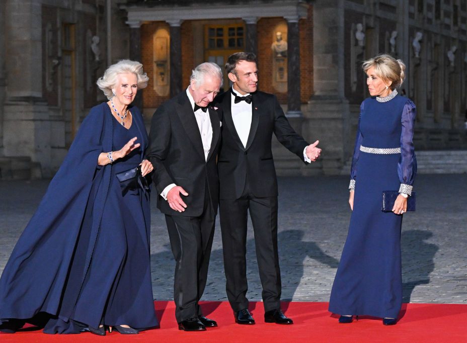 king charles iii and queen camilla visit france day one in versailles