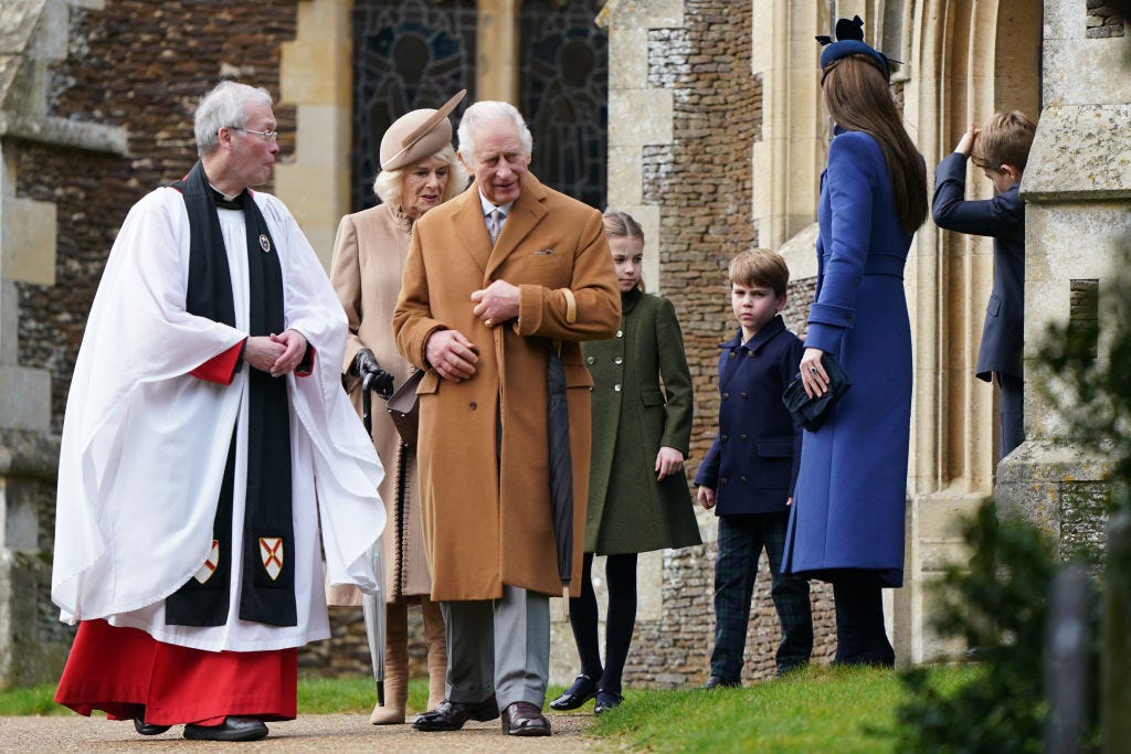 Prince George, Louis & Princess Charlotte's 2023 Christmas Walk Photos