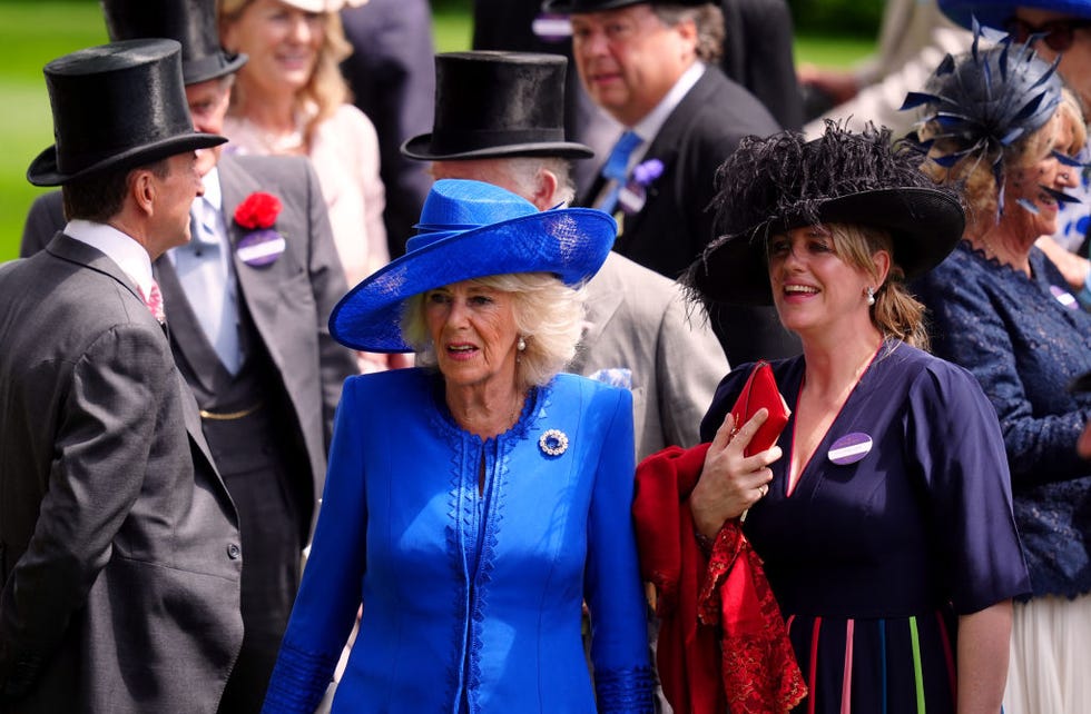 Royal Ascot 2025 Queen Camilla's Children Make a Rare Public Appearance