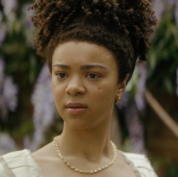 india amarteifio in a scene from queen charlotte a bridgerton story