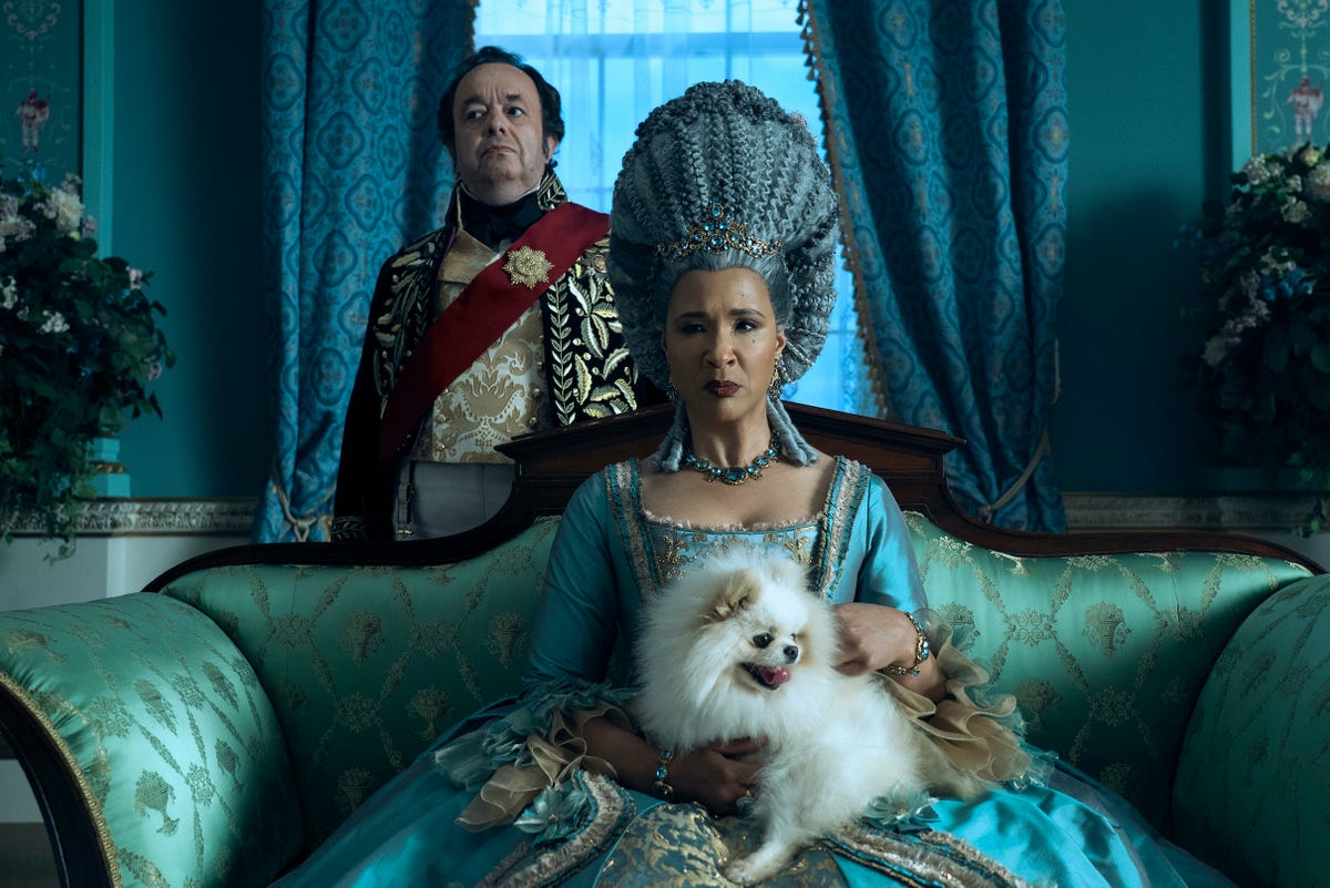 Queen Charlotte viewers have a sad theory about the Queen's costumes