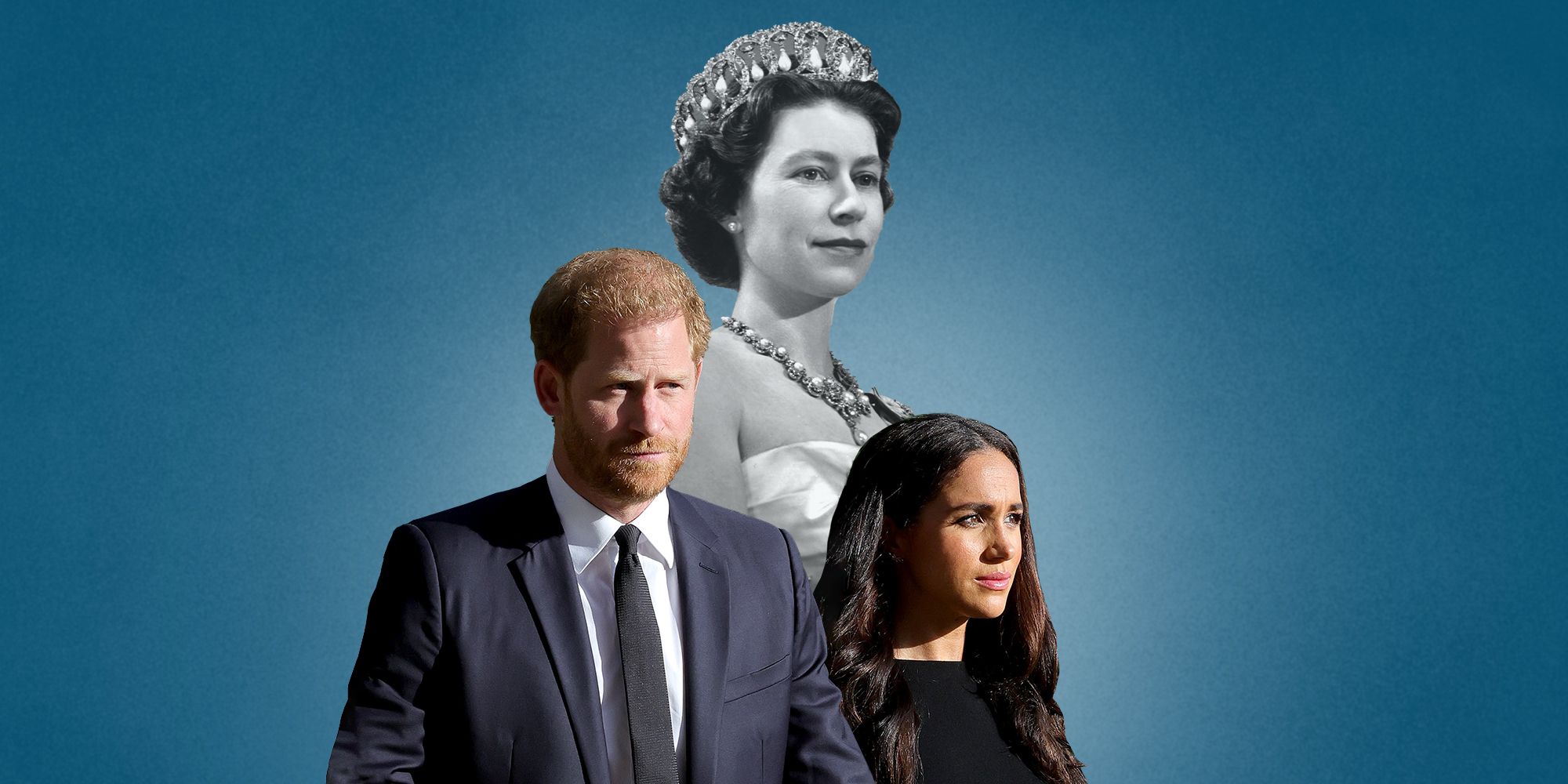 女王崩御から1年、ヘンリー王子夫妻と英国王室の溝はかつてない 