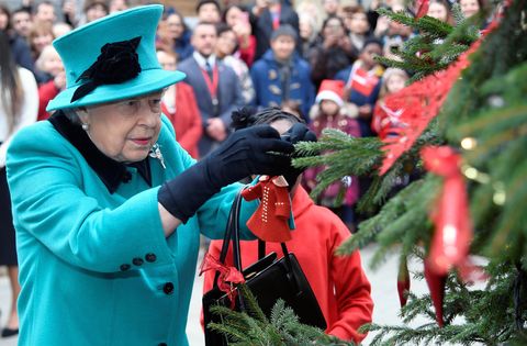 The Queen Opens Coram's Queen Elizabeth II Centre