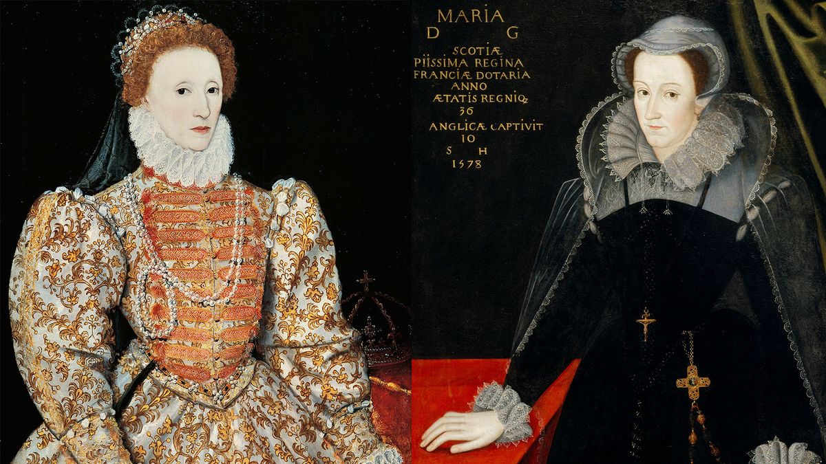 Queen Elizabeth & Mary Queen of Scots