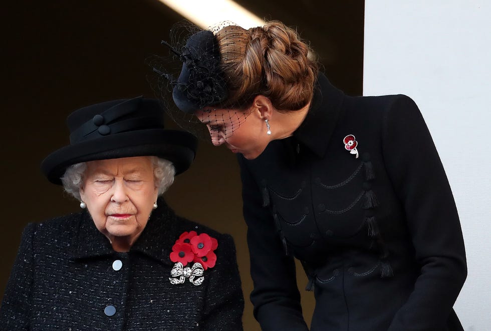 Queen Elizabeth & the Royal Family at Remembrance Sunday 2019 in Photos