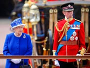 queen elizabeth ii's birthday parade trooping the colour