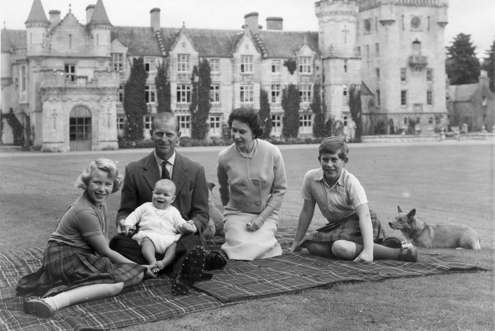 Prince Andrew 1960 Balmoral Picnic