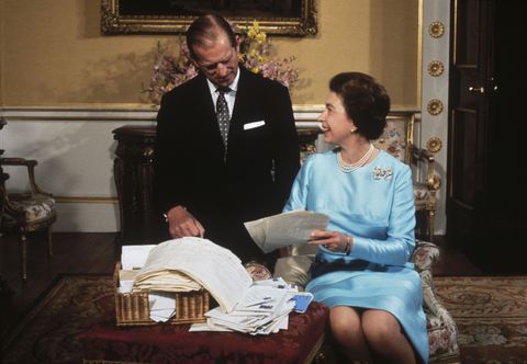 queen Elizabeth prince Philip royal correspondence