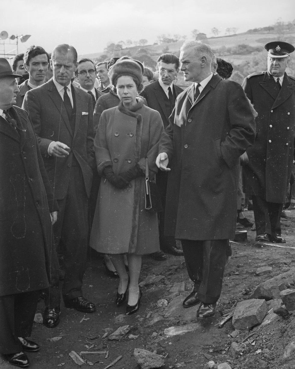 The Queen At Aberfan