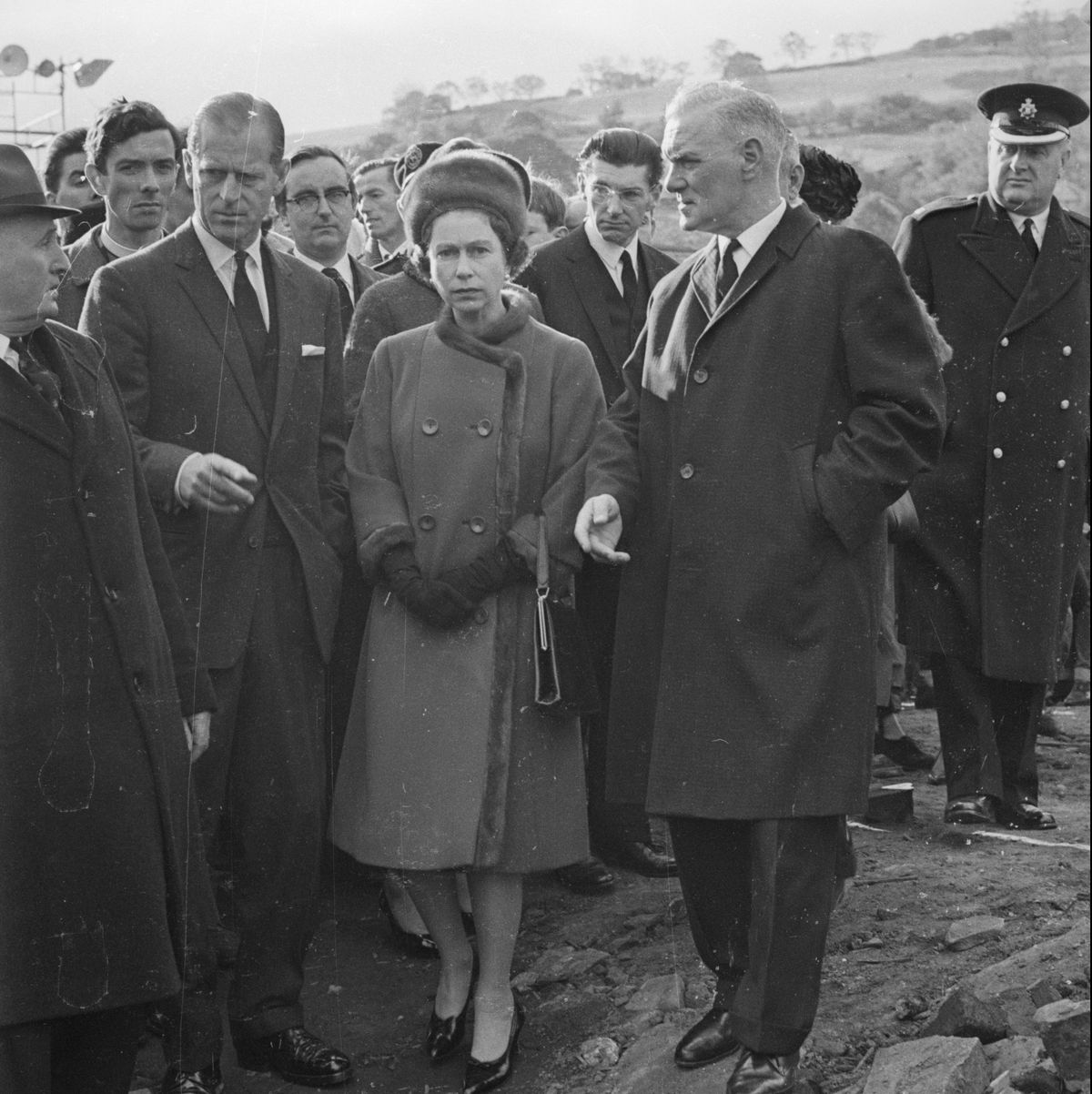The Queen At Aberfan