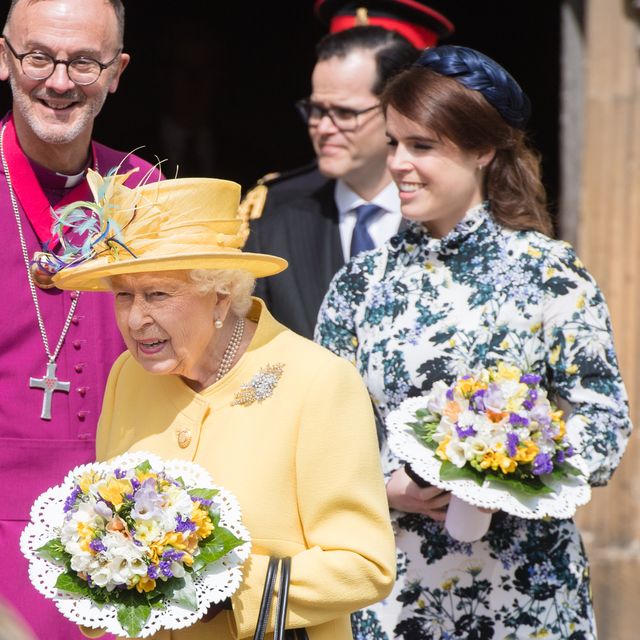 queen elizabeth princess eugenie Royal Maundy Service 2019 st georges chapel