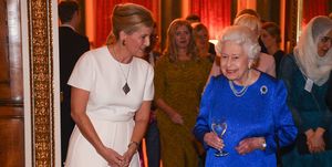 The Queen Hosts A Reception To Celebrate The Work Of The Queen Elizabeth Diamond Jubilee Trust