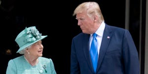 U.S. President Trump's State Visit To UK - Day One