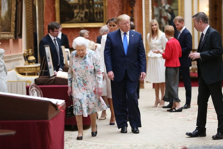 U.S. President Trump's State Visit To UK - Day One