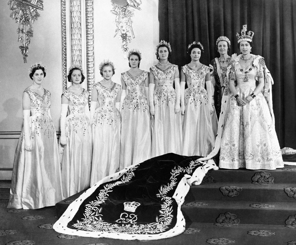royalty coronation of queen elizabeth ii london