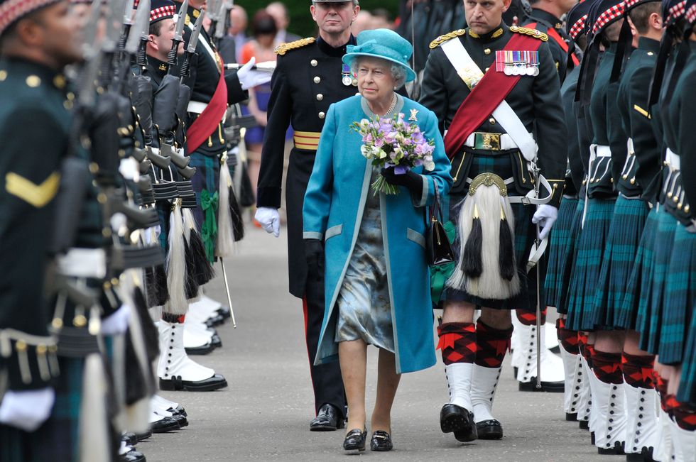 Queen Elizabeth II & Duke Of Edinburgh Attend The Ceremony Of The Keys