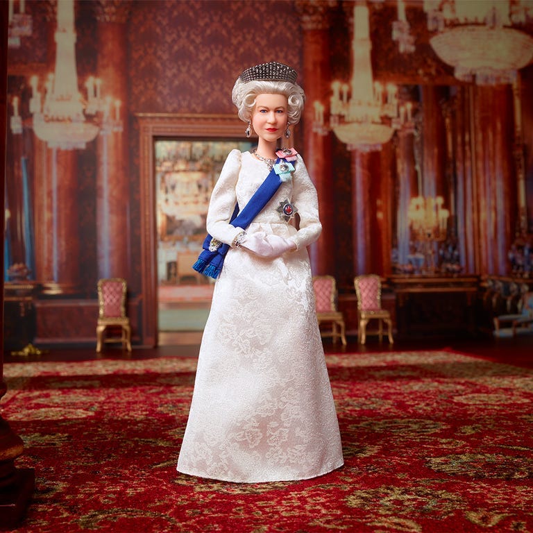 queen elizabeth barbie doll