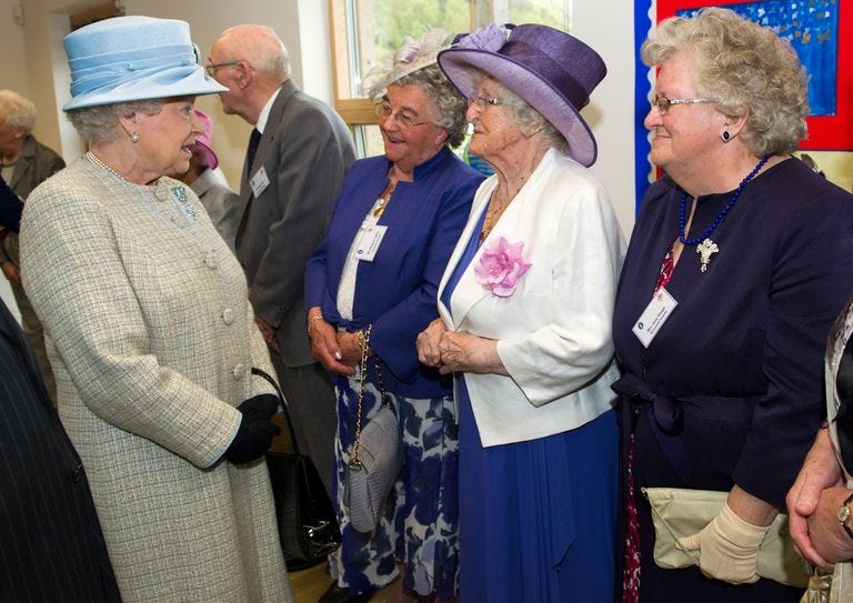 Queen Elizabeth II Visits Wales - Day Two Queen Elizabeth II Visits Wales - Day Two