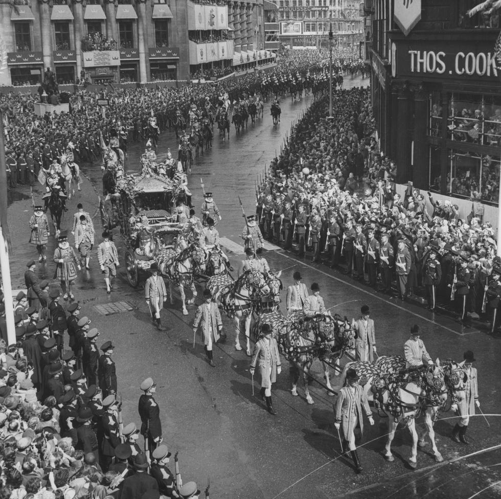 queen elizabeth ii's coronation in 1953